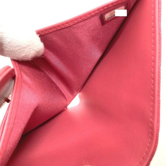 Authentic CHANEL AP0375 CC Phili Gris Matelasse Medium Long Wallet Trifold - Picture 12 of 12